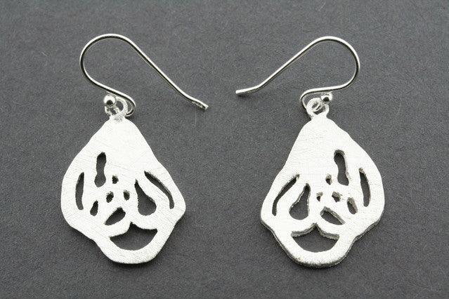 Elegant Foiled Swirl Earrings for Women - Trendy Gold & Silver Dangle Earrings - Perfect for Parties, Weddings & Everyday Wear