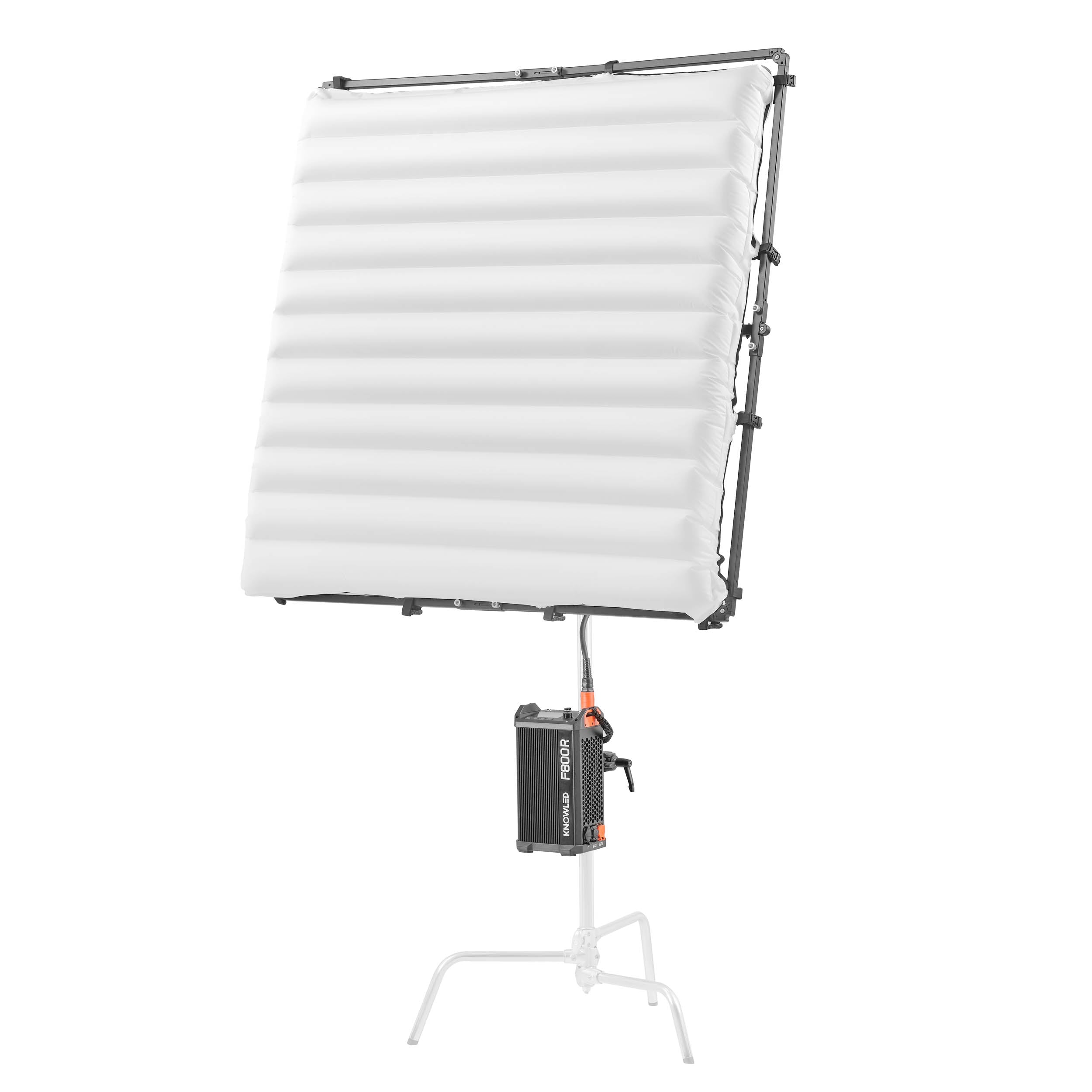 KNOWLED F800R K2 4x4ft IP54 Waterproof Flexible RGB LED Panel with Softbox Kit - Perfect for Studio Photography, Video Lighting, and Indoor/Outdoor Film Production