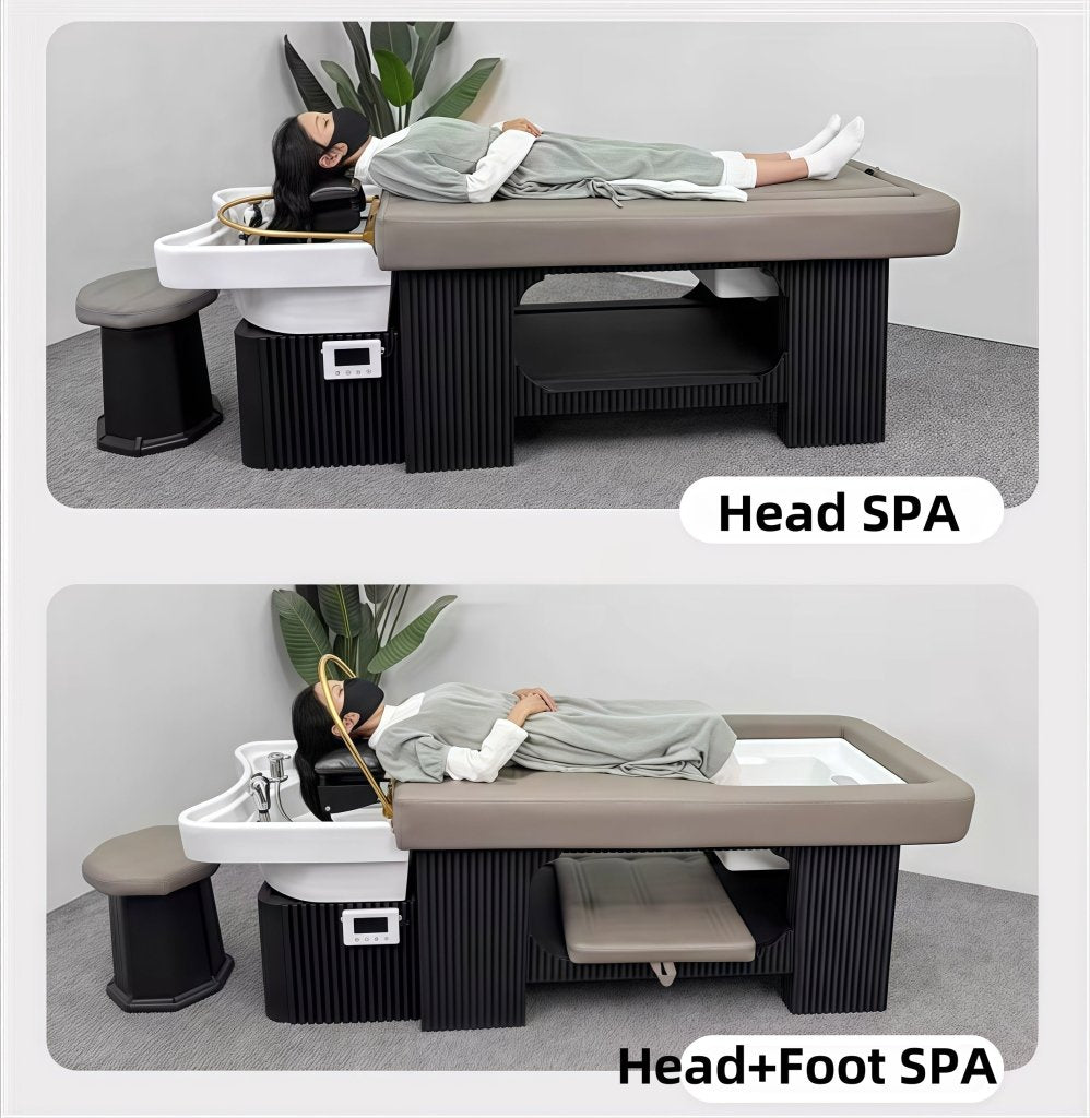 Greenlife Thai Head Spa Hair Backwash Shampoo Sink Bed - Durable & Practical Salon Equipment for Hair Washing & Scalp Massage | Perfect for Beauty Salons, Spas & Home Use