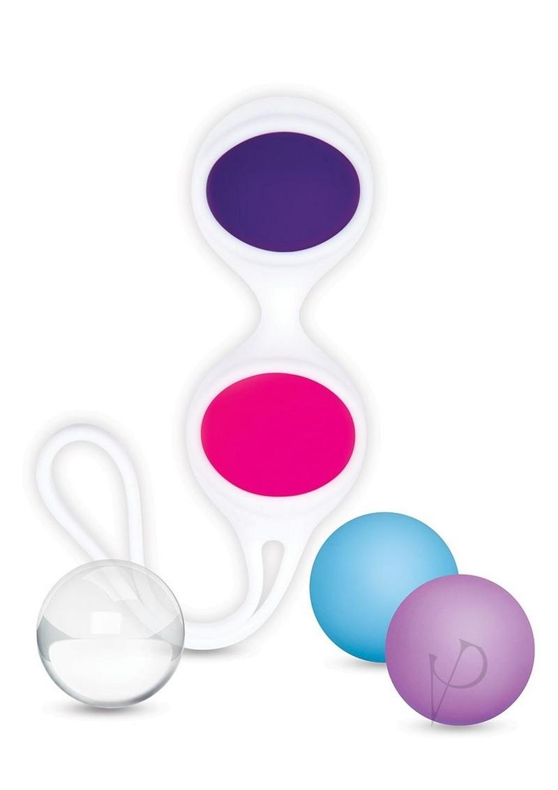 Bodywand Squeeze Mix and Match Kegel Exercise Set - 15 Silicone Weighted Kegel Balls (74g) for Pelvic Floor Strength Training - Perfect for Postpartum Recovery & Women's Health