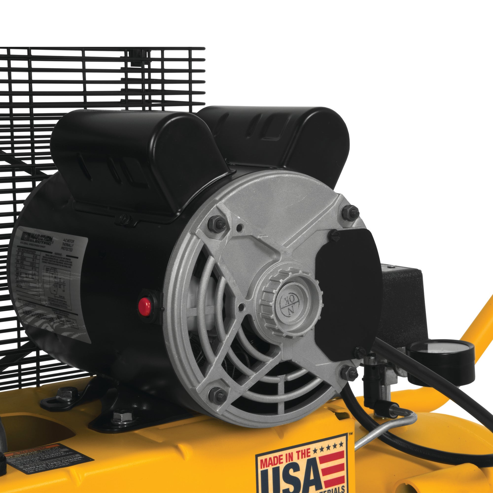**DeWALT DXCM201 20-Gallon 200 PSI Oil-Lubricated Belt Drive Horizontal Air Compressor – Ideal for Home Workshops, Construction Sites & Heavy-Duty Pneumatic Tools**