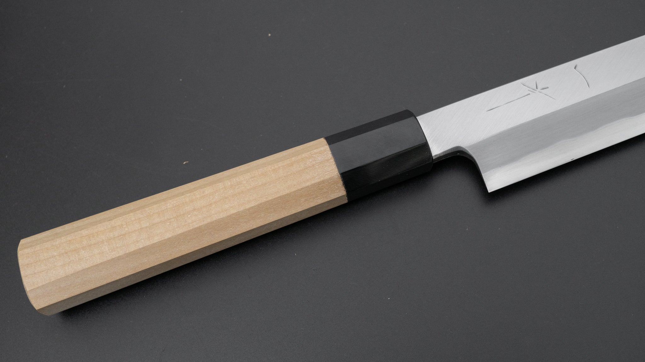 Hitohira Togashi Blue #2 Yanagiba 330mm Japanese Sushi Knife - High Carbon Steel Blade with Ho Wood Handle & Saya Scabbard - Perfect for Sushi Chefs & Japanese Cuisine Preparation
