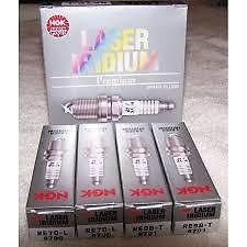 NGK Laser Iridium Spark Plug IZFR6F11 (Set of 4) - High Performance Boat Engine Spark Plugs for Marine & Boating Accessories | Perfect for Outboard Motors, Jet Skis & Watercraft Maintenance