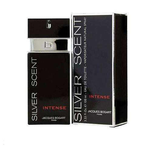 Jacques Bogart Silver Scent Intense 100ml Eau de Toilette for Men - Long Lasting Fresh Fragrance for Day & Night Wear, Office & Special Occasions