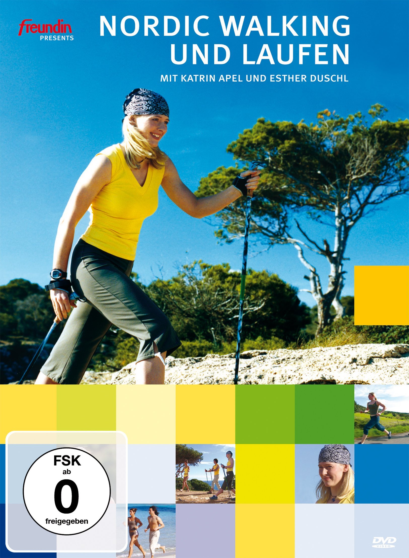 Nordic Walking and Running DVD - Fitness Training Guide for Outdoor Enthusiasts | Perfect for Home Workouts, Cardio Exercise & Weight Loss