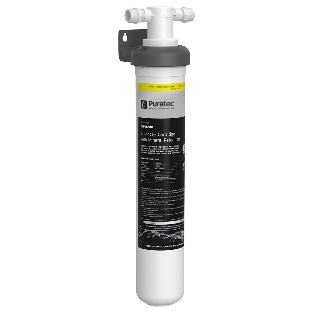 Puretec CO B200 Replacement Water Filter Kit for Refrigerators - High Performance Carbon Block Filtration System for Clean Drinking Water at Home or Office