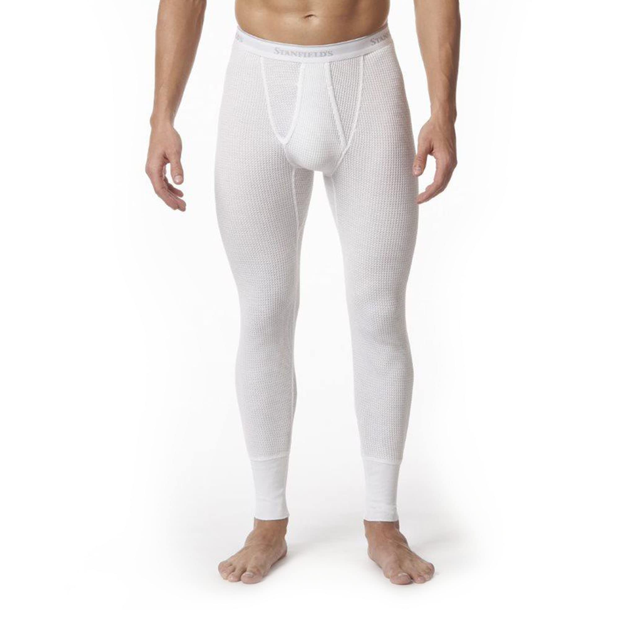 Stanfield's Men's Thermal Waffle Knit Baselayer Long Underwear - Warm Winter Thermal Underwear for Men, Ideal for Cold Weather, Outdoor Activities & Layering