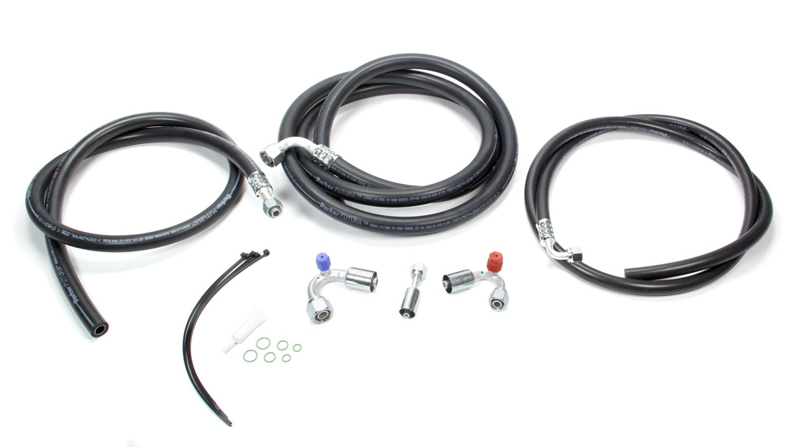 Vintage Air 521171 Complete Hose Kit for Classic Car AC Systems - Perfect for Restoration Projects & Hot Rod Cooling Upgrades