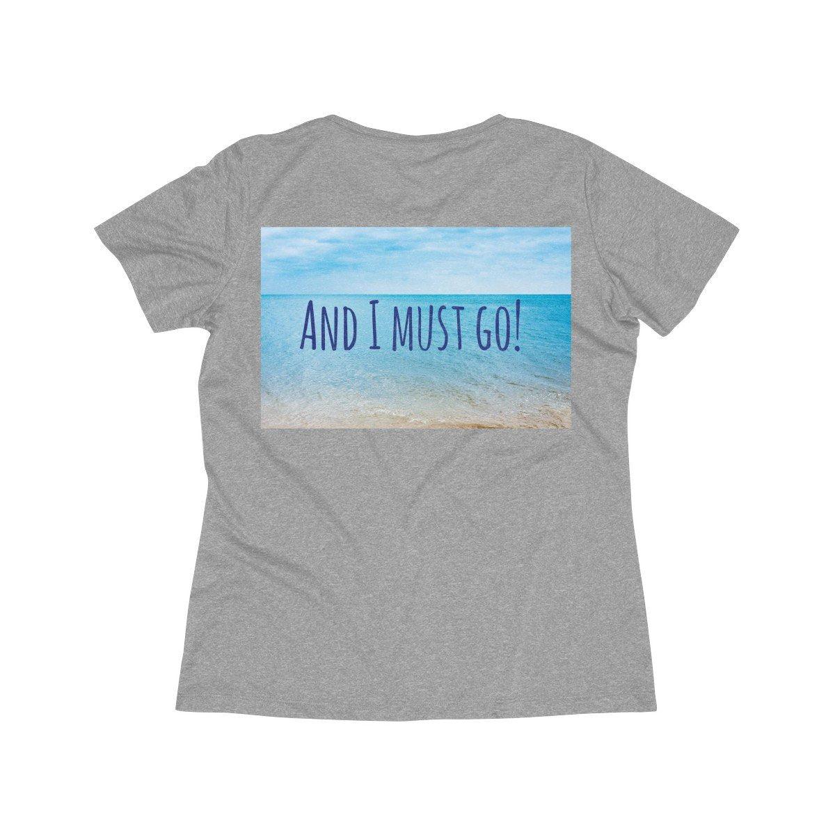I Love The Beach T-Shirt - Soft Cotton Graphic Tee for Men & Women - Perfect for Summer Vacations, Beach Trips & Casual Outings