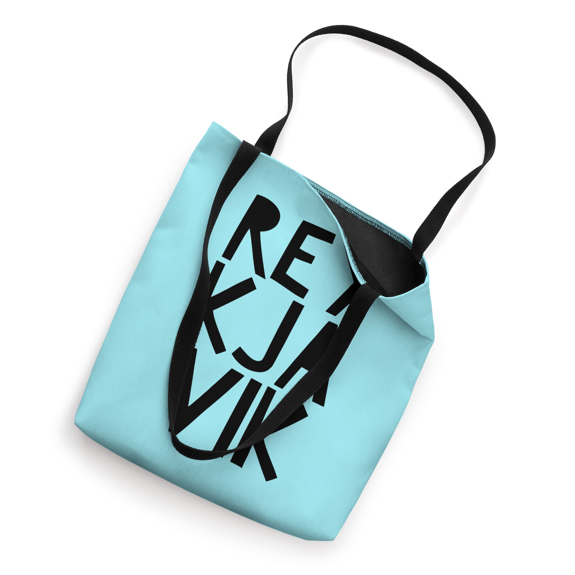 Stylish Reykjavik Iceland Tote Bag - Durable Canvas Shopping Bag with Nordic Design - Perfect for Travel, Beach, Grocery & Everyday Use