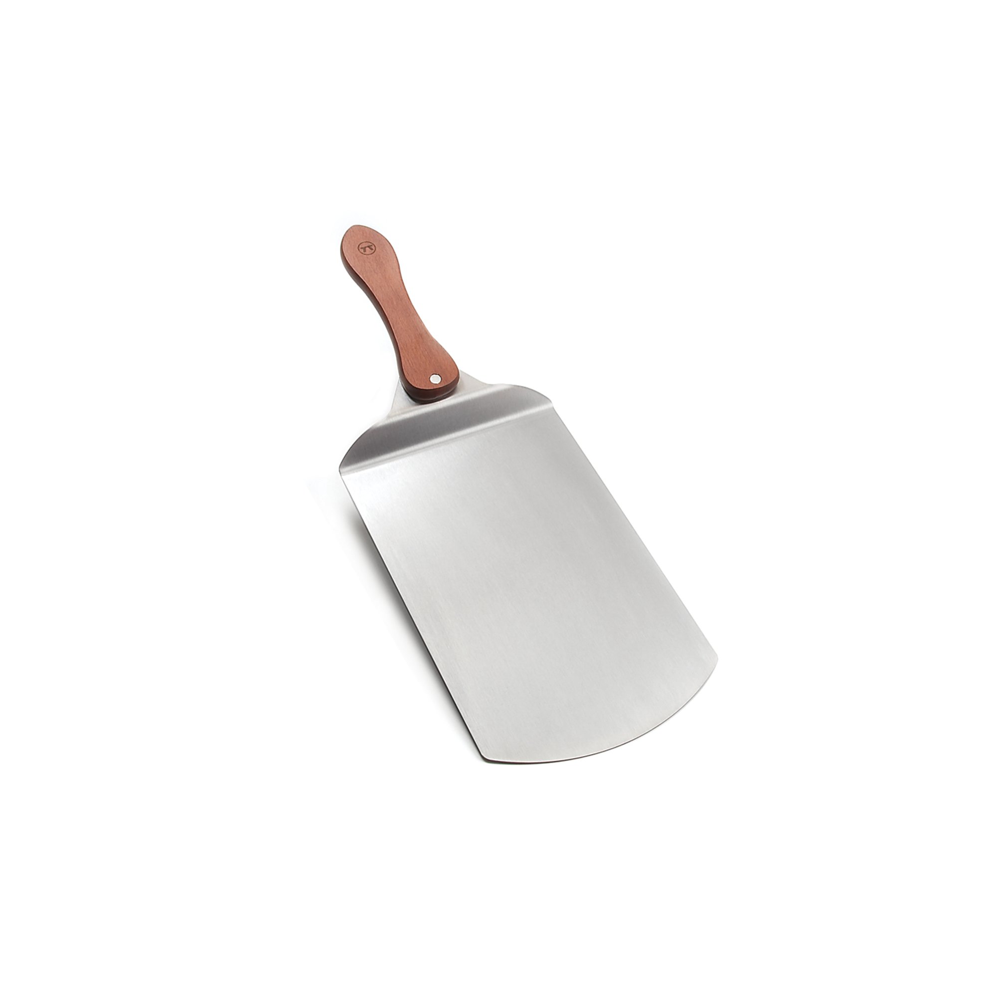 Premium Stainless Steel Pizza Peel with Collapsible Rosewood Handle - 20