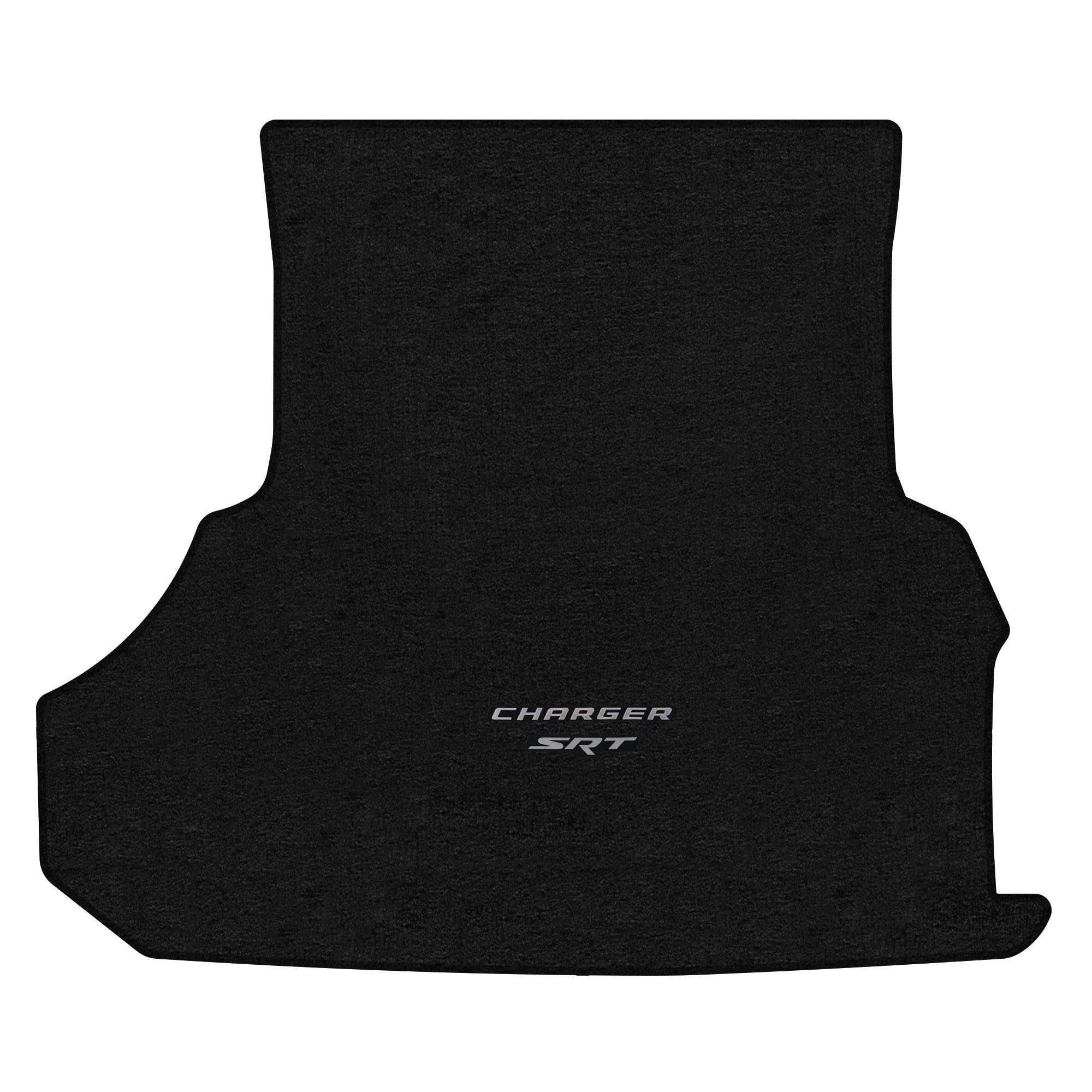 Premium Custom-Fit Carpeted Floor Mats & Trunk Liner for Dodge Charger 2013-2024 - Charcoal & Silver Luxury Car Accessories | Perfect for Daily Commute, Road Trips & Vehicle Protection