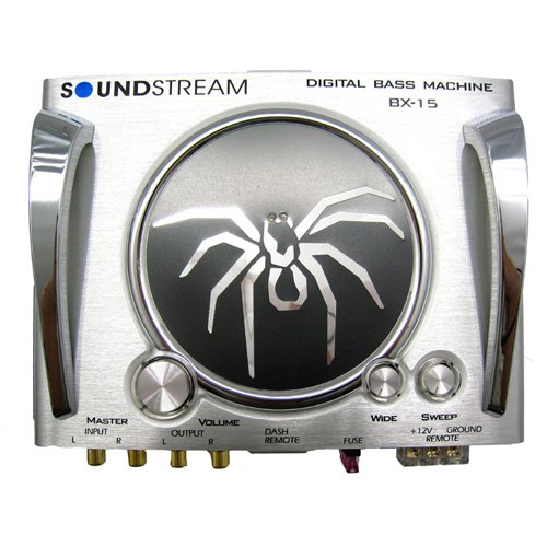 Soundstream BX 15 Bass Maximizer & Audio Restoration Processor - Enhance Car Audio & Music Experience for Deep Bass & Clear Sound