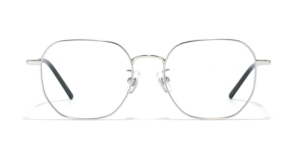JINS Switch FASHION Metal Frame Glasses - Lightweight 220mm Wide 96mm Lens for Men & Women | Perfect for Reading, Computer Work & Daily Wear