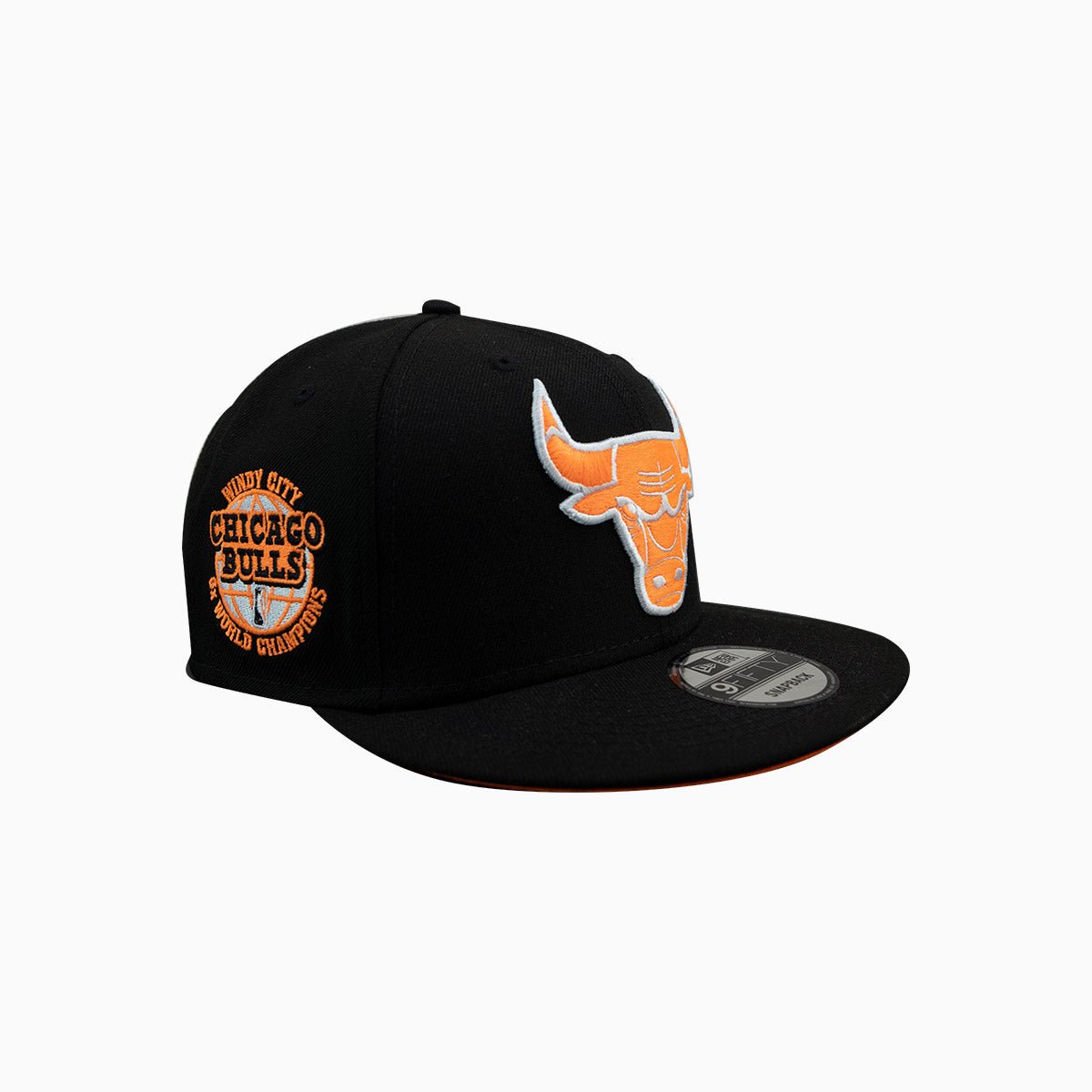 Chicago Bulls 6X NBA World Champions Snapback Hat - Official 9Fifty Adjustable Baseball Cap for Men & Women - Perfect for Basketball Games, Sports Events & Streetwear Fashion