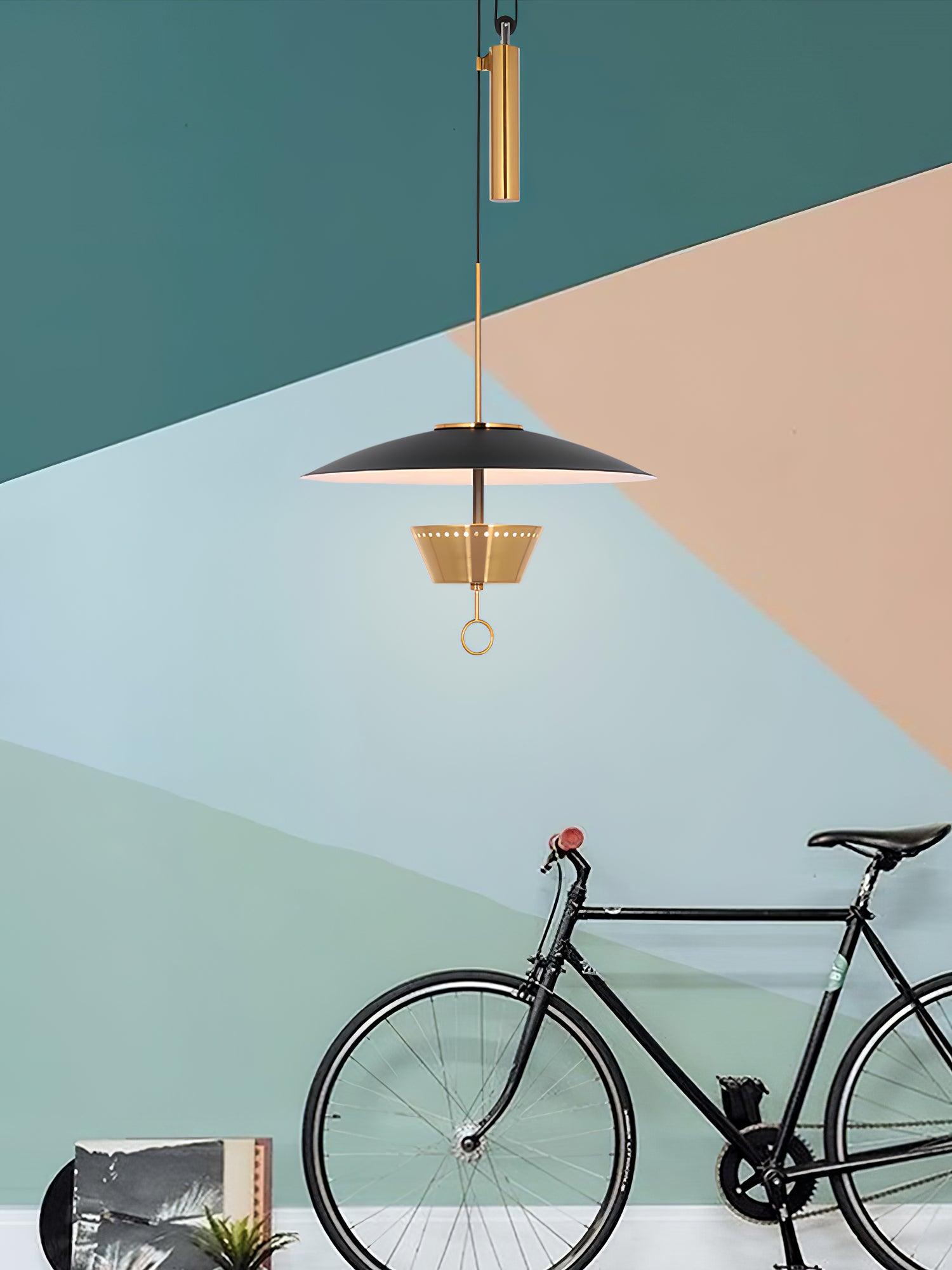Gaetano Pendant Lamp - Modern Glass Hanging Light Fixture for Dining Room, Kitchen Island & Bedroom | Elegant Ceiling Lighting Decor