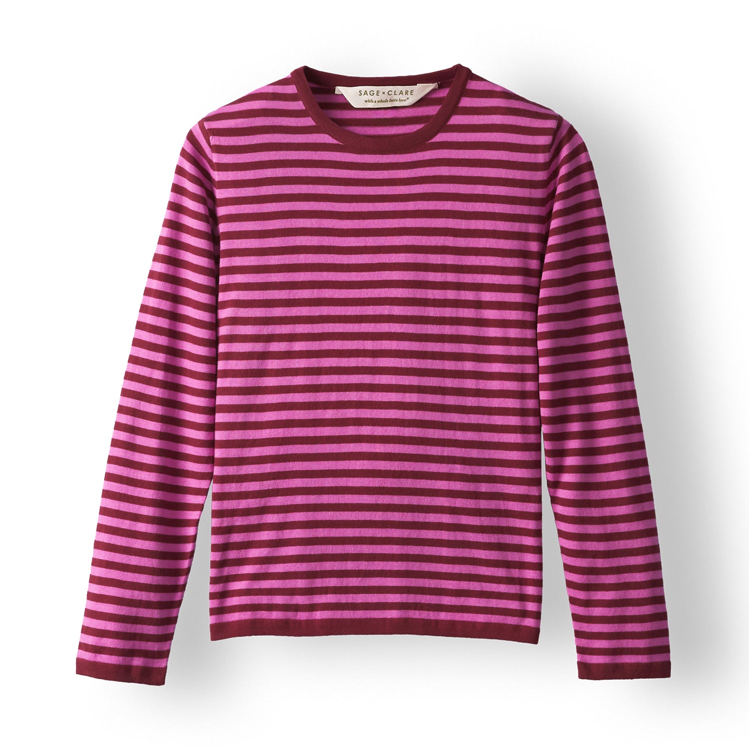 Pierre Knit Top Women's Fuchsia Blouse - Soft & Stylish Casual Wear for Office, Date Night & Everyday Outfits