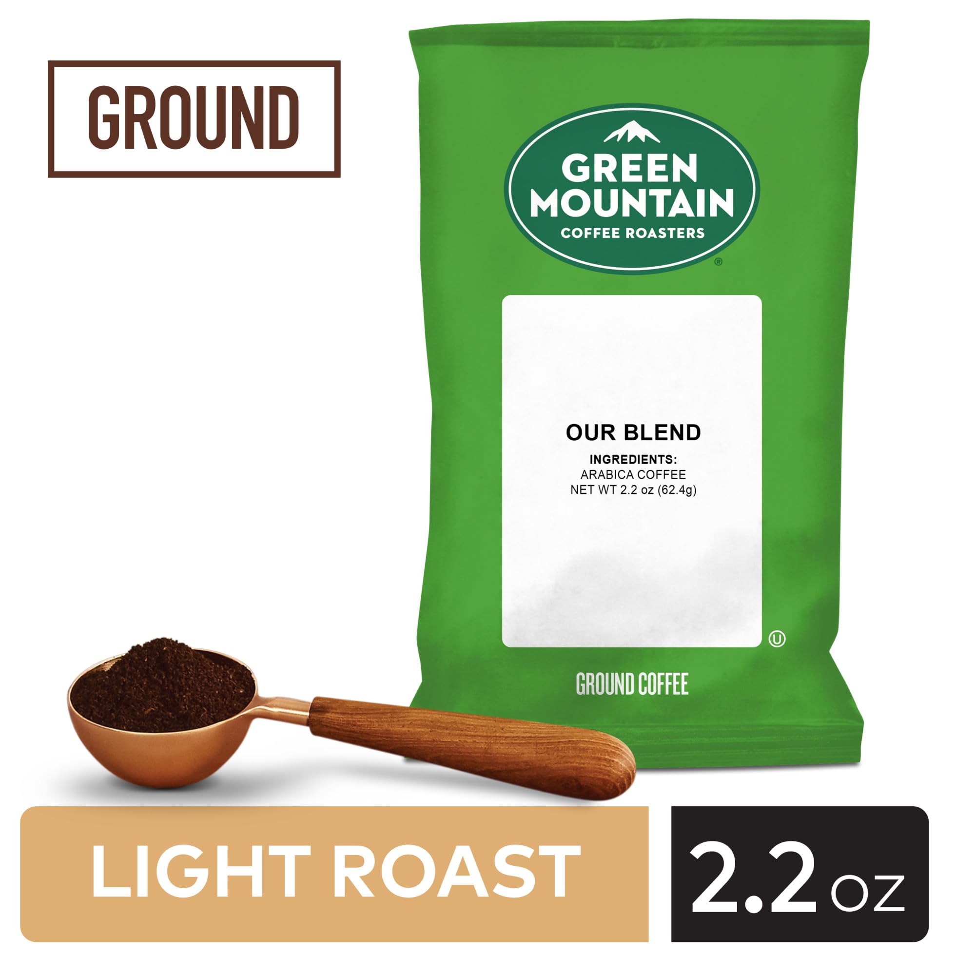 Green Mountain Coffee Roasters Our Blend K-Cup Pods - 100 Count (2.2 oz) Medium Roast Coffee for Keurig Brewers | Perfect for Office, Home & Morning Brew
