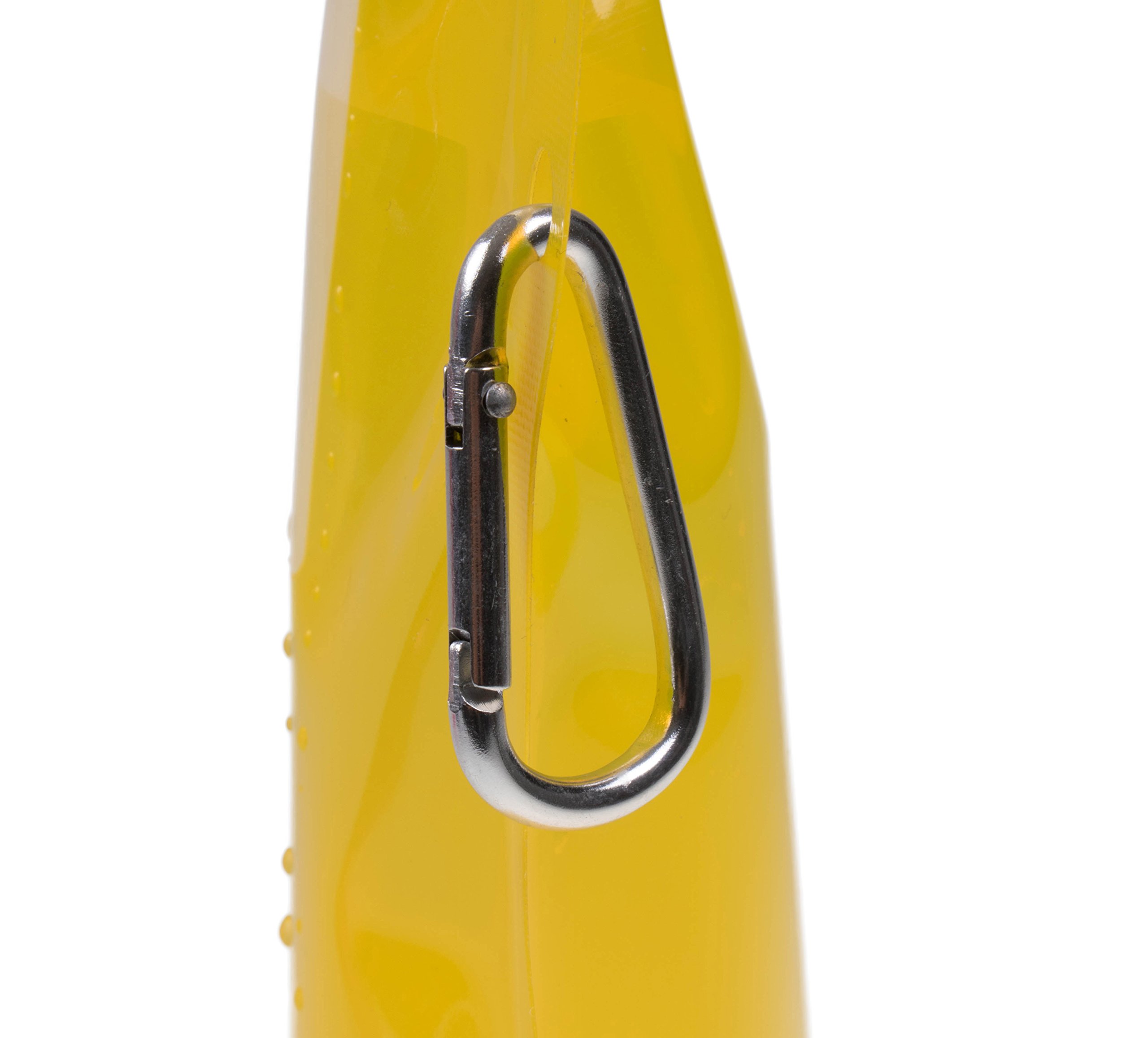 Clever Creations Collapsible Sports Water Bottle 3 Pack - Foldable Leak Proof Travel Bottles for Camping, Hiking & Outdoor Activities - 480mL (16oz) Capacity - Blue, Orange & Green - Perfect for Gym, Running, Travel & Adventure