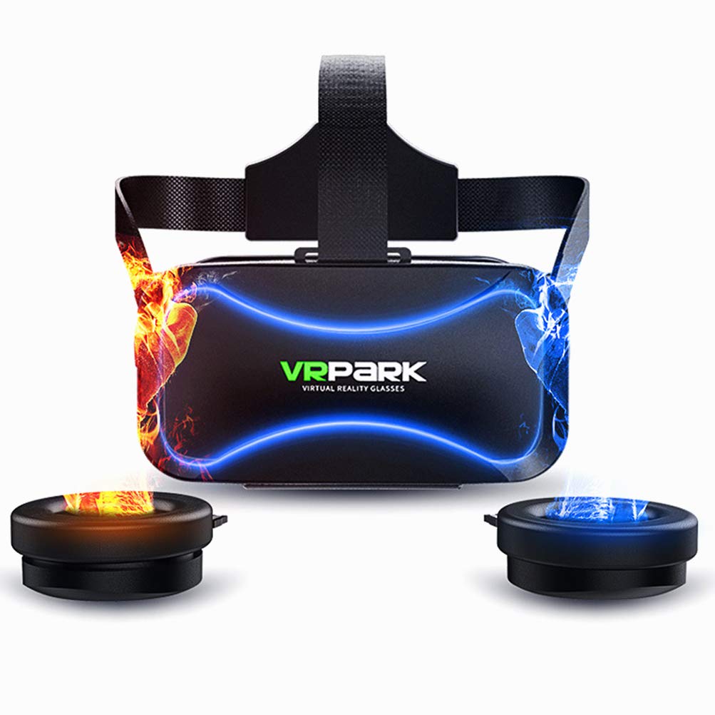 Best VR Headset for Android & iOS - 120° FOV Virtual Reality Goggles for 3D Movies & Gaming | Compatible with 4.7