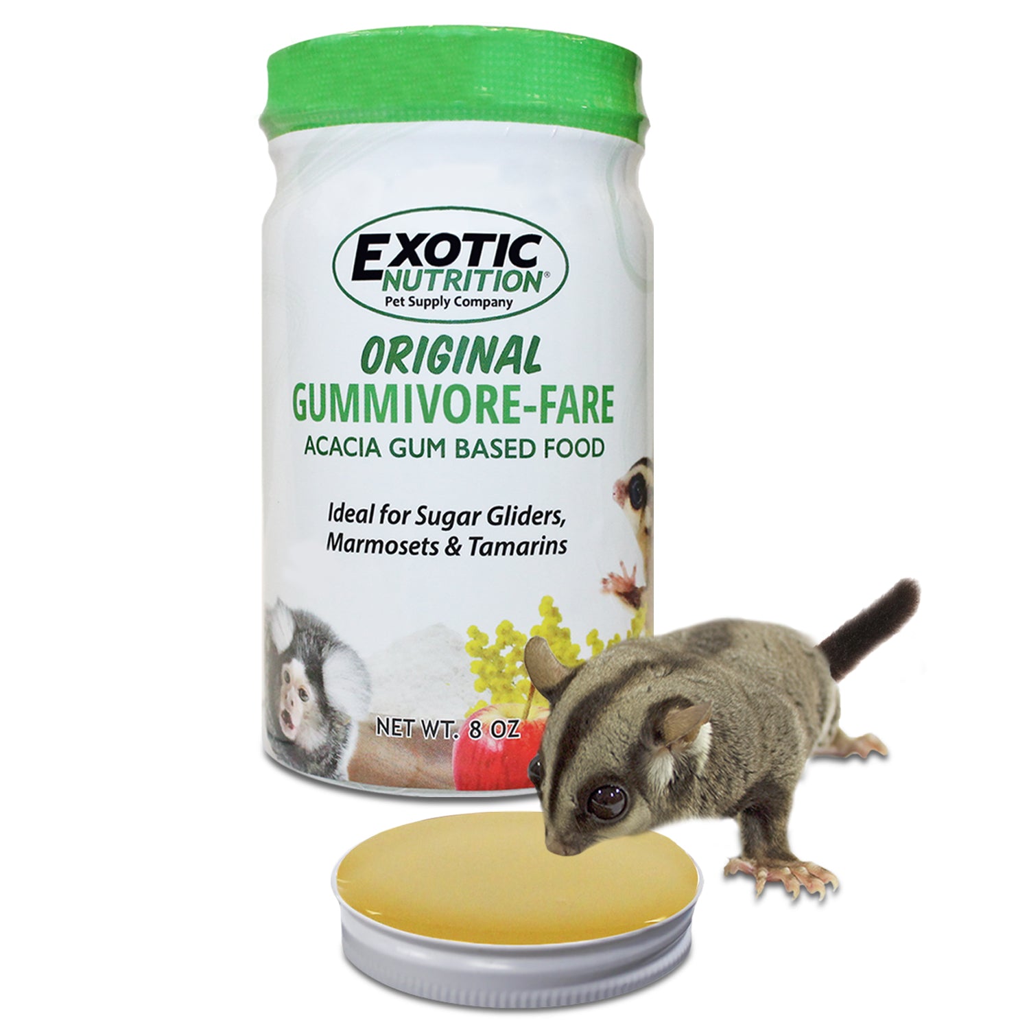 Premium Sugar Glider Food - Gummivore Fare Natural Diet for Optimal Health | Perfect for Pet Marsupials, Small Animals & Exotic Pets | Ideal for Daily Feeding & Nutritional Support