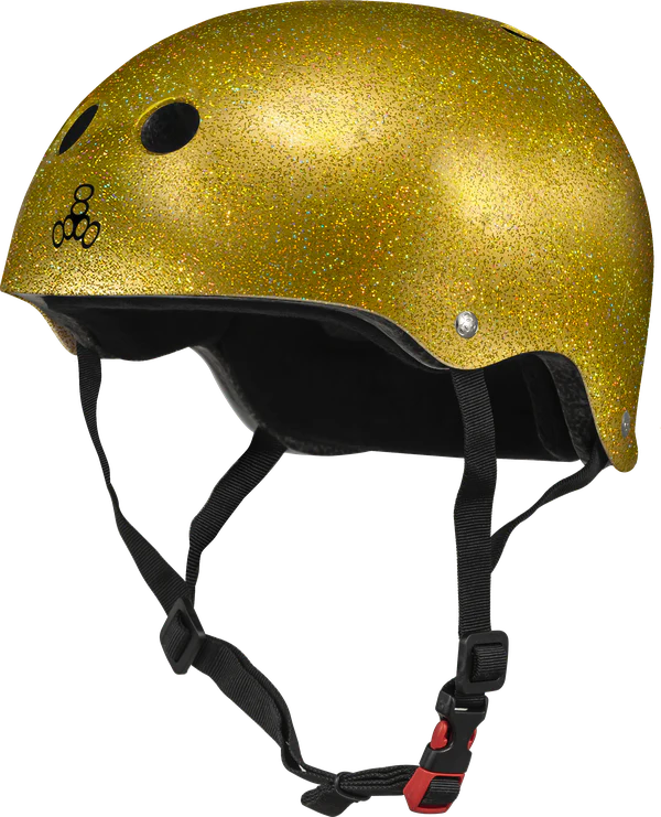 Triple 8 Certified Sweatsaver Helmet - Skateboard, Bike & Scooter Safety Gear for Kids & Adults - Perfect for Skate Parks, BMX Riding & Urban Commuting
