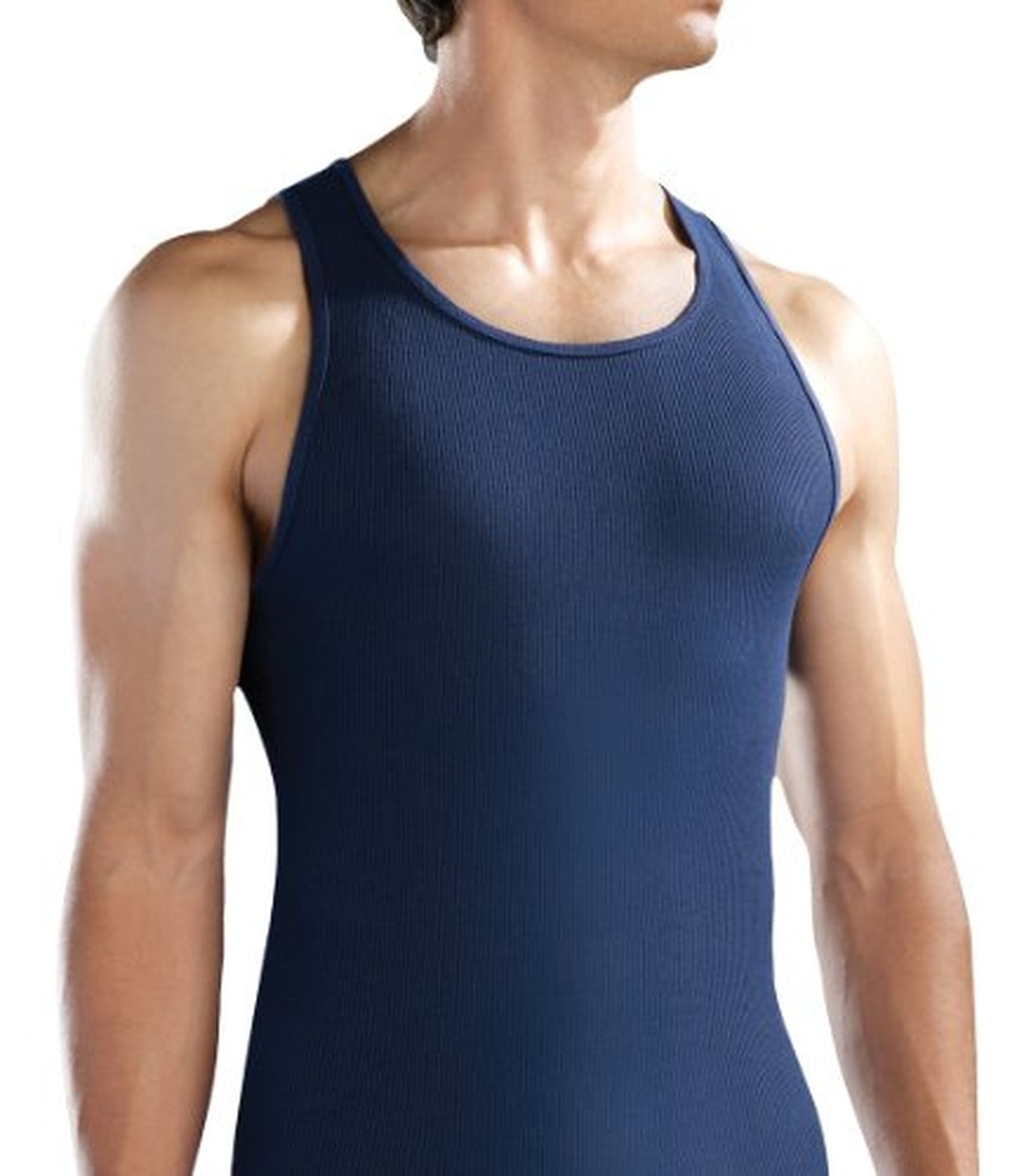 Fruit of the Loom Men's Cotton A-Shirt 5-Pack - Breathable Undershirts for Everyday Wear, Workout & Layering