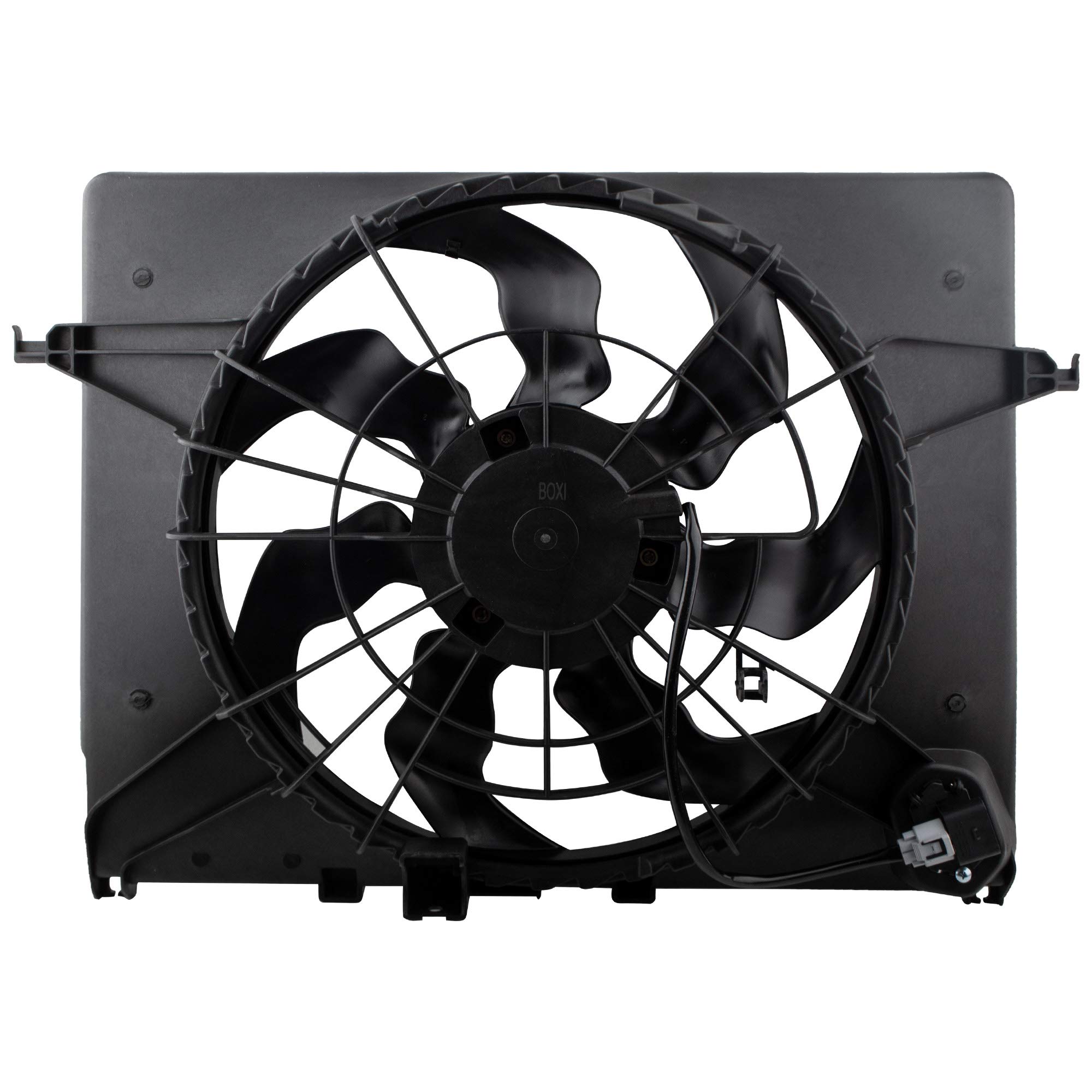 Hyundai Sonata 2011-2012 & Kia Optima 2011-2014 2.4L Radiator Condenser Cooling Fan Assembly - Replaces 253803Q170 KI3115136 622630 - Perfect for Engine Overheating Prevention & Summer Driving