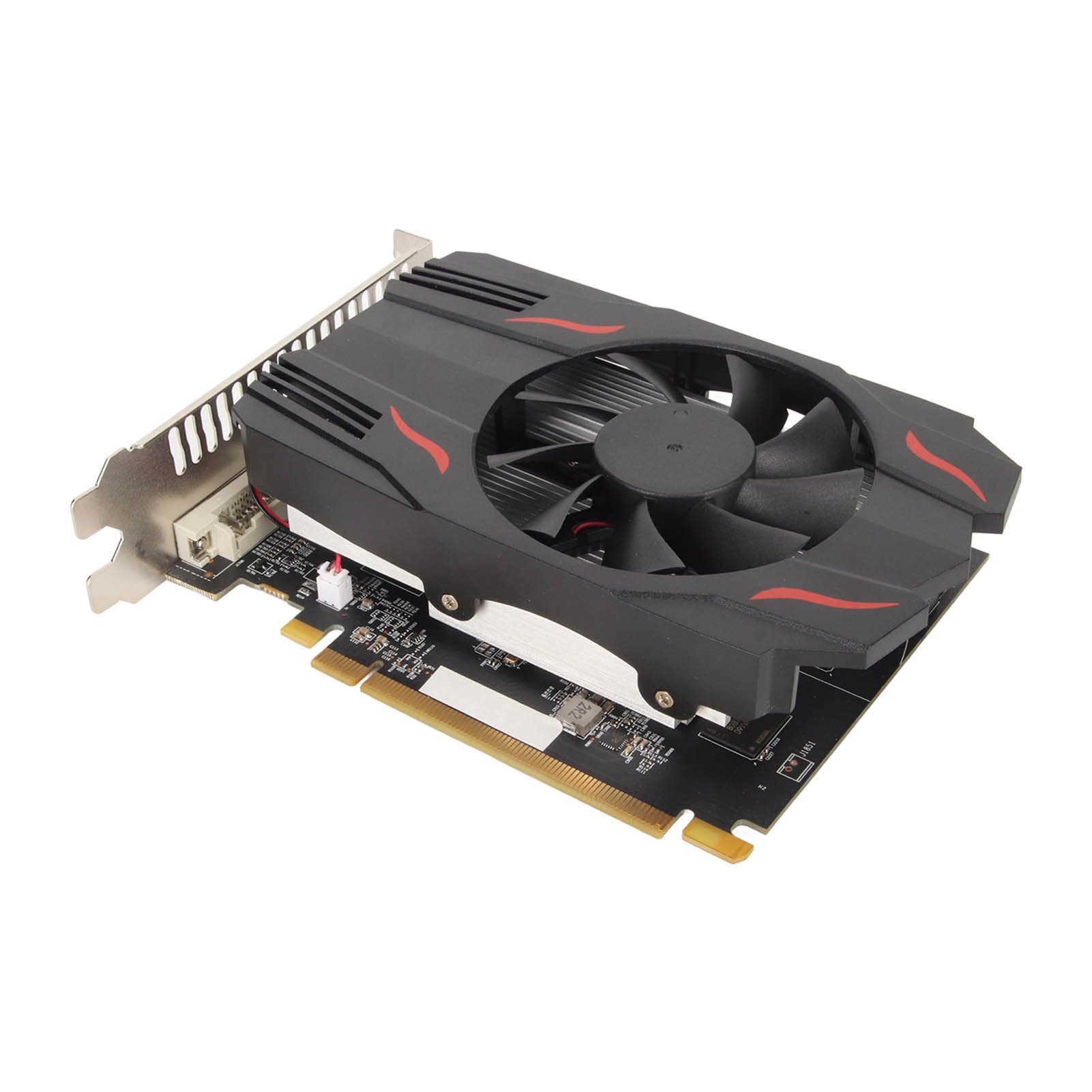Fydun RX550 4GB GDDR5 128bit Graphics Card with DVI & HDMI - 4K Ultra HD GPU for Gaming, Video Editing & Multimedia - Perfect for PC Builds, Workstations & Home Entertainment Systems