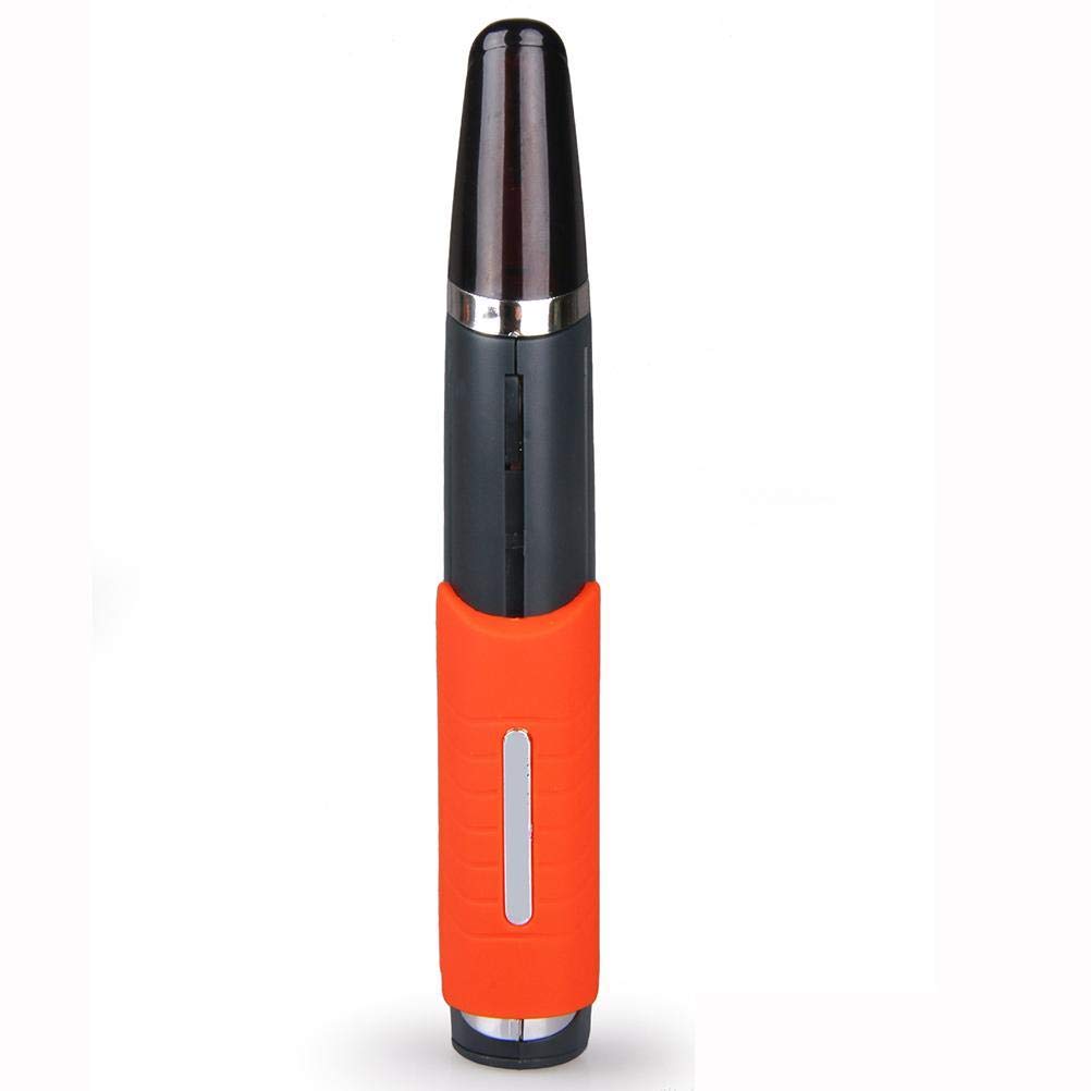 JTLB Men's Electric Shaver - Dual Head Rechargeable Trimmer for Beard & Body Hair Removal, Non-Slip Grip, Waterproof Design (Red) - Perfect for Travel, Gym & Daily Grooming