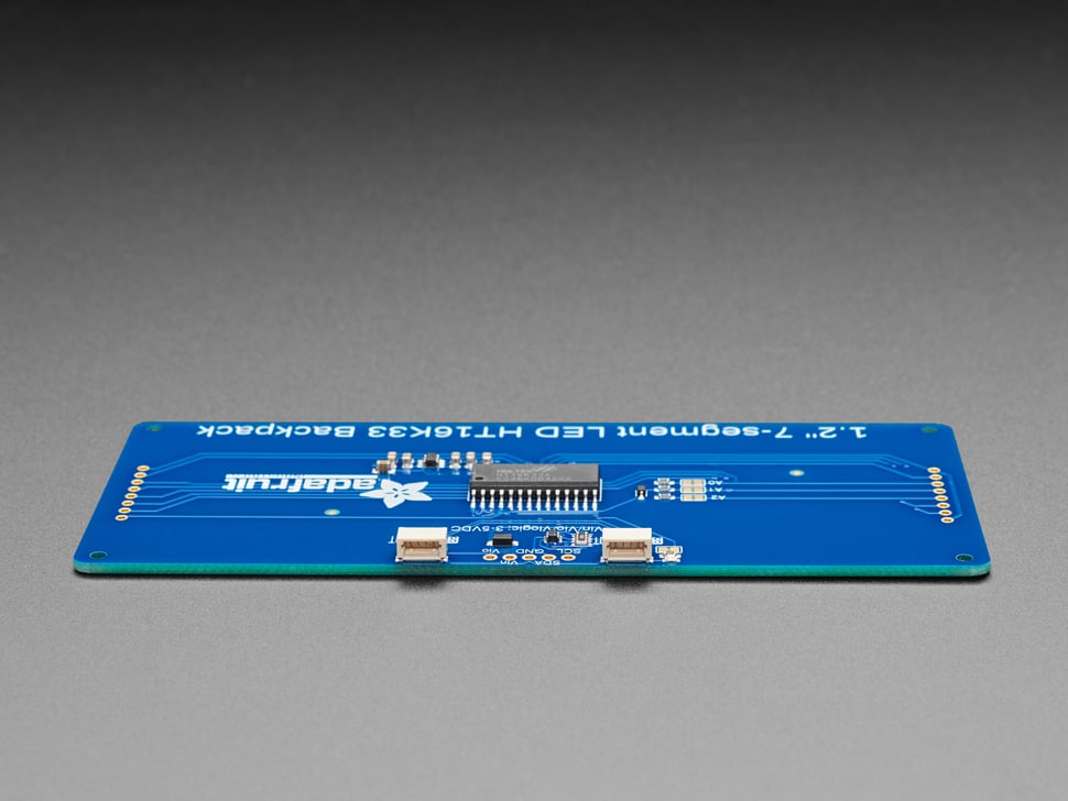 Adafruit 1.2 Inch 4-Digit 7-Segment I2C Backpack Display - Red LED for Arduino, Raspberry Pi & DIY Electronics Projects