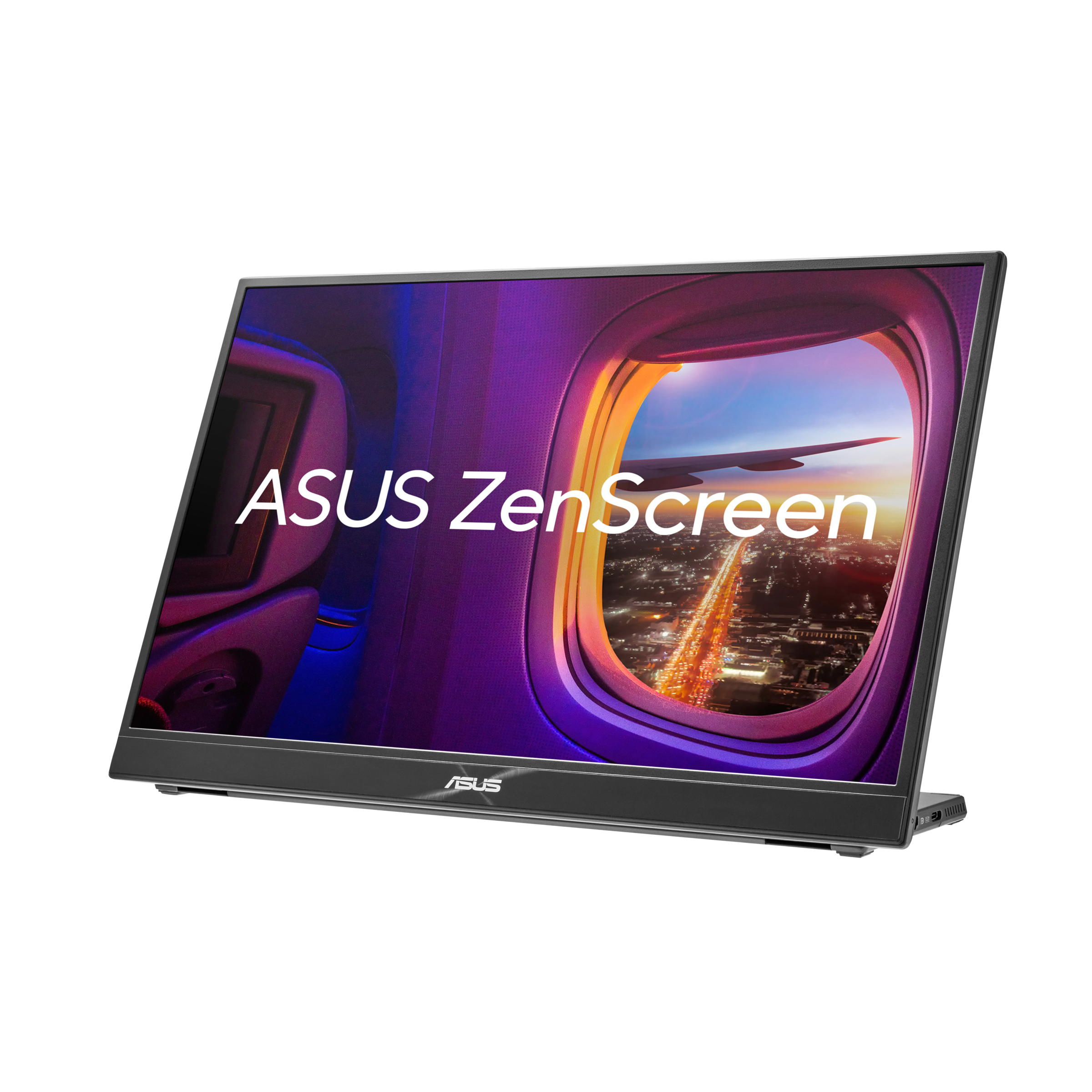 ASUS 16-inch WQXGA IPS LED Portable Monitor with 120Hz Refresh Rate, 5ms Response Time, USB-C & HDMI Ports, Foldable Stand - Perfect for Gaming, Office Work, and Travel