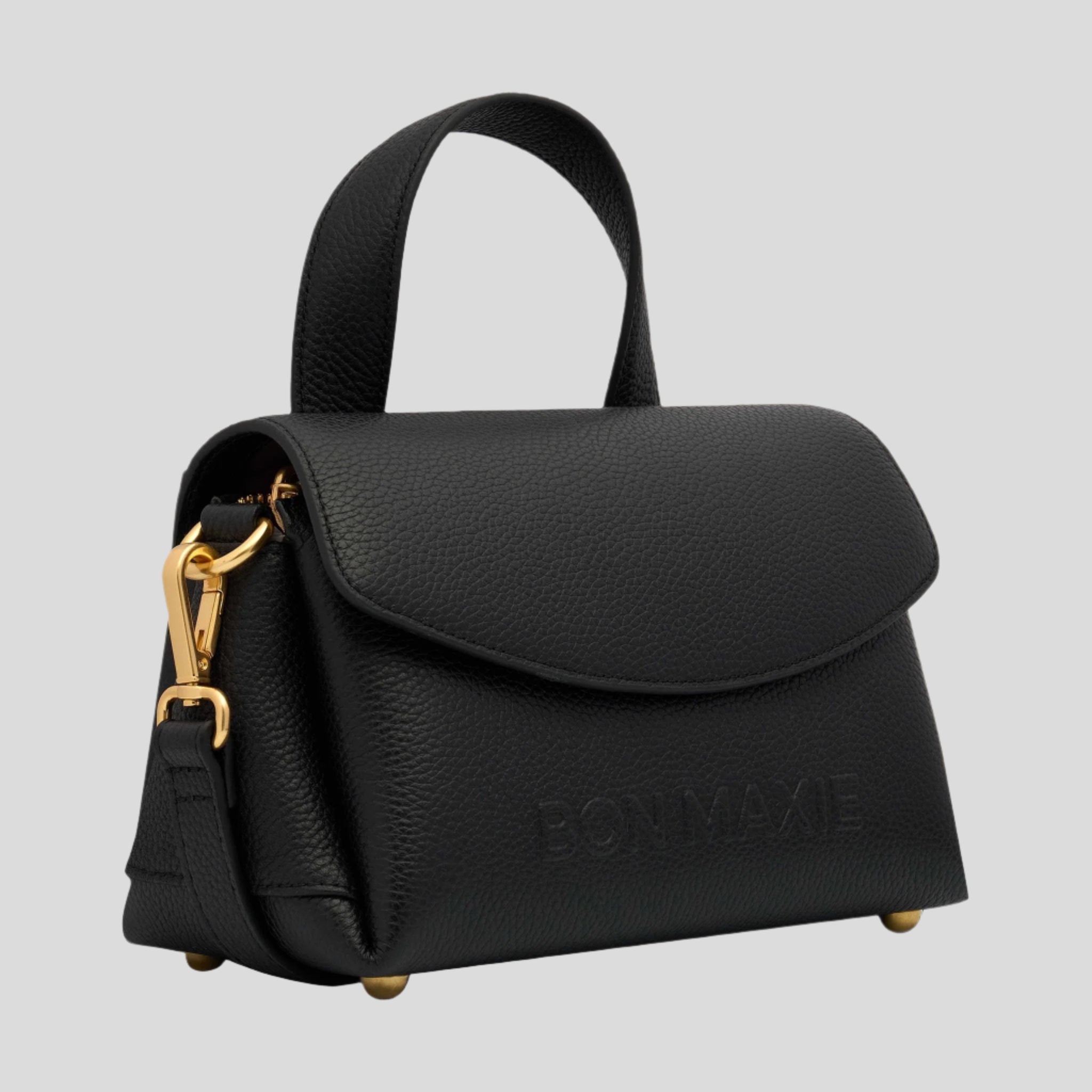 Mini Tryhard Leather Crossbody Bag for Women - Stylish Small Shoulder Purse - Perfect for Travel, Shopping & Everyday Use - Black