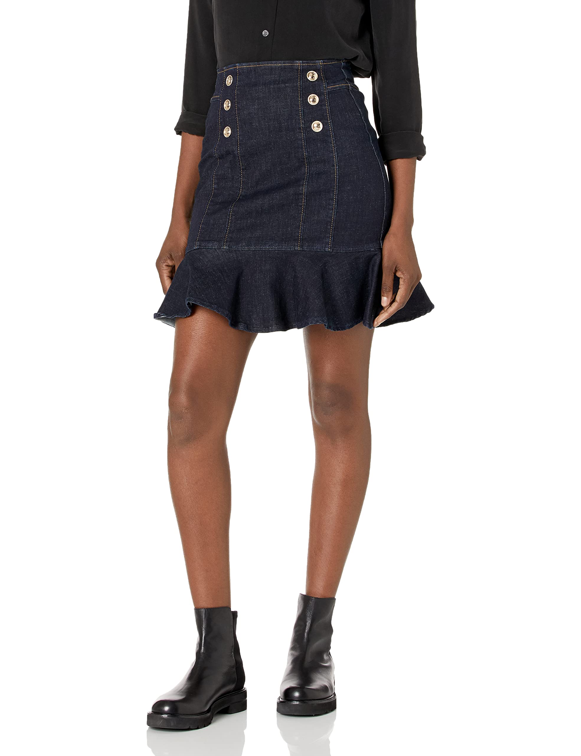 GUESS Women's Julianne Floral Print Mini Skirt - Stylish & Comfortable for Casual Wear, Parties & Date Nights