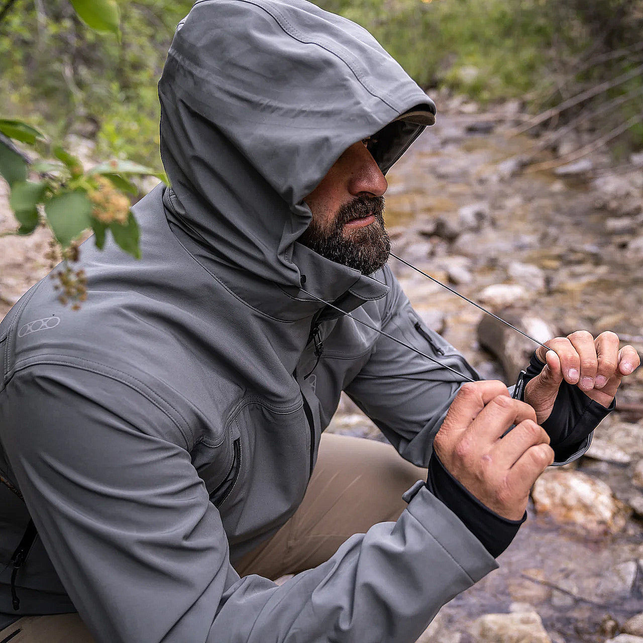 Eberlestock Trinity Peak Jacket 2.0 - Waterproof Hunting Jacket for Men with Breathable Technology - Ideal for Outdoor Adventures, Hiking & Camping