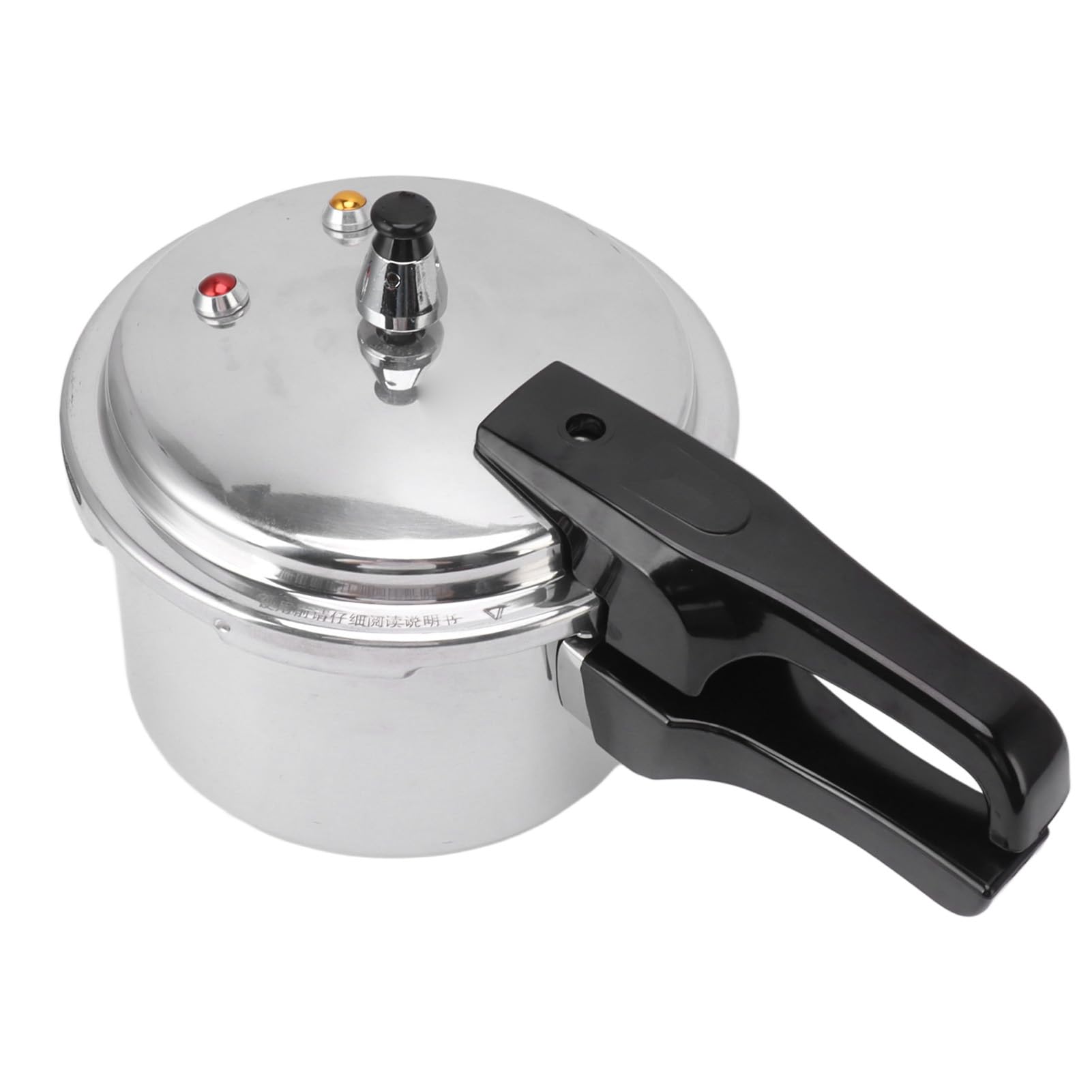 AUNMAS 3L Aluminum Stovetop Pressure Cooker - 18cm Bottom Mini Cooker for Fast Cooking, Canning & Home Use | Perfect for Soups, Stews & Meal Prep