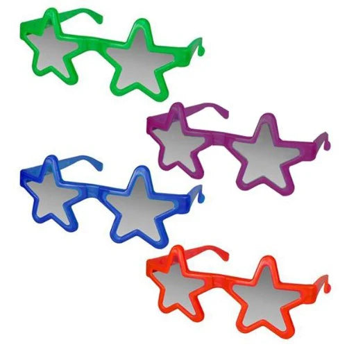 Funny Novelty Glasses Pack of 12 - Colorful Party Eyewear for Halloween, Costume Parties & Themed Events - Perfect for Adults & Kids