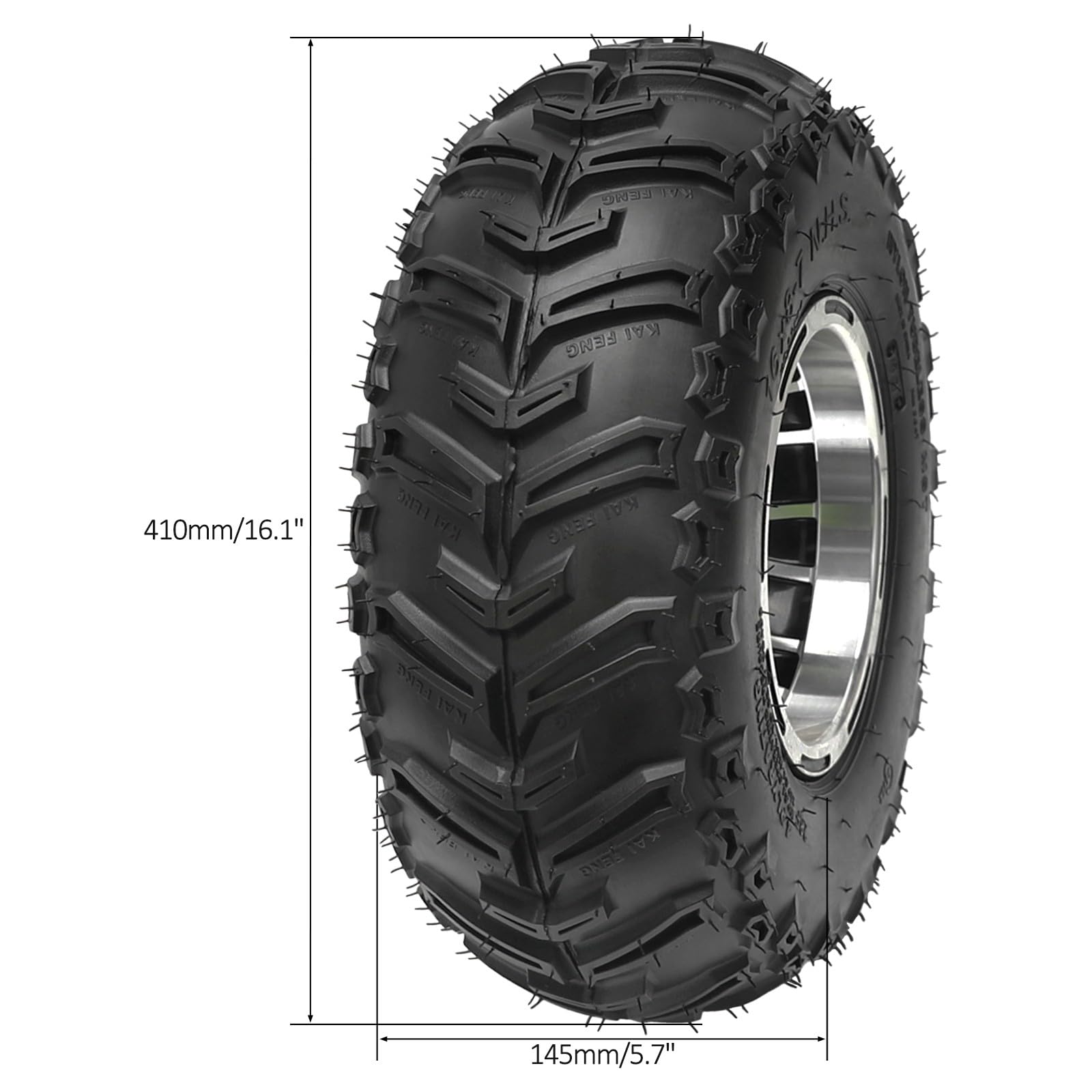 30-Inch 760mm Differential Rear Axle Drive Shaft with 2pcs 16x8-7 Tubeless Go Kart Tires & Wheel Rims - 3 Bolt Golf Cart Tires for ATV, Quad Buggy, 4-Wheelers & Mini Bikes (Left/Right) - Perfect for Off-Road Racing, Trail Riding & Backyard Fun