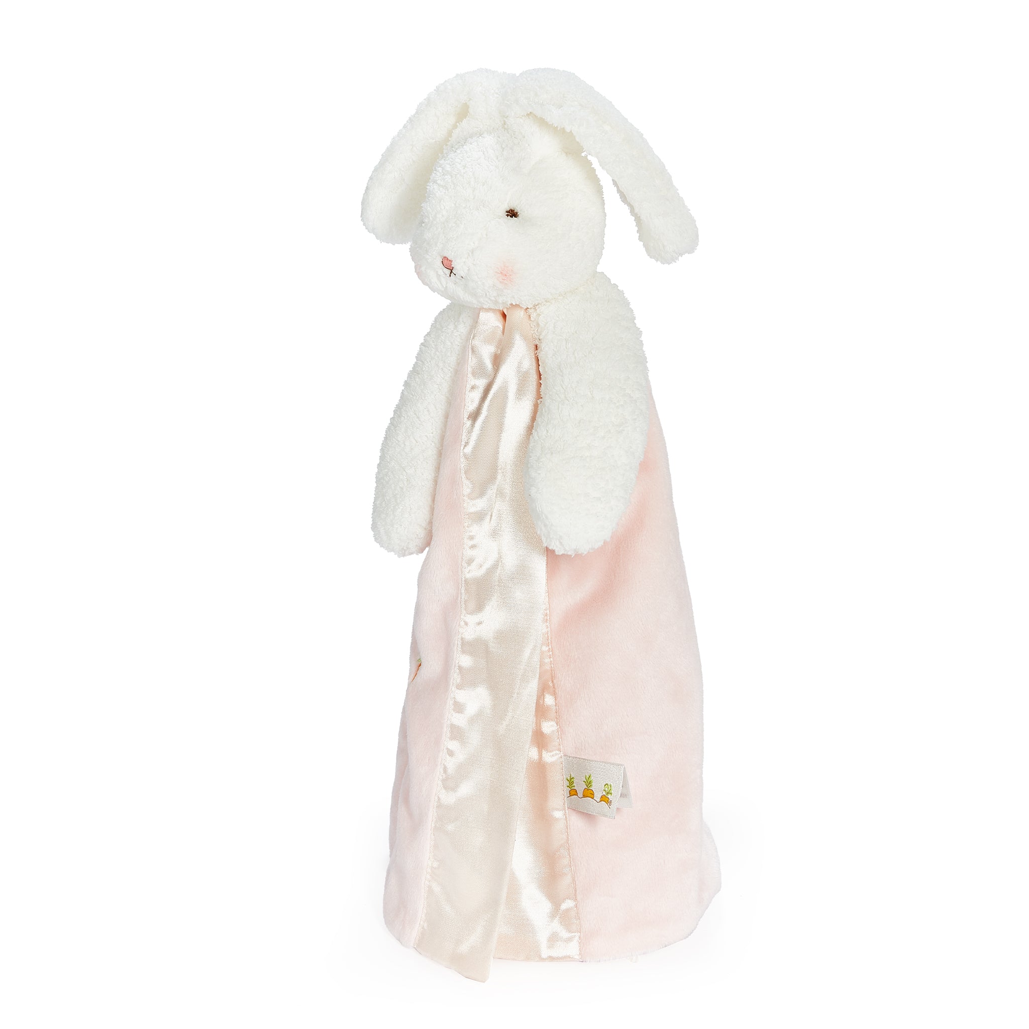 Blossom Bunny Buddy Blanket - Soft & Cozy Plush Baby Blanket for Newborns & Toddlers | Perfect for Nursery, Stroller, and Cuddling | Cute Easter Gift Idea