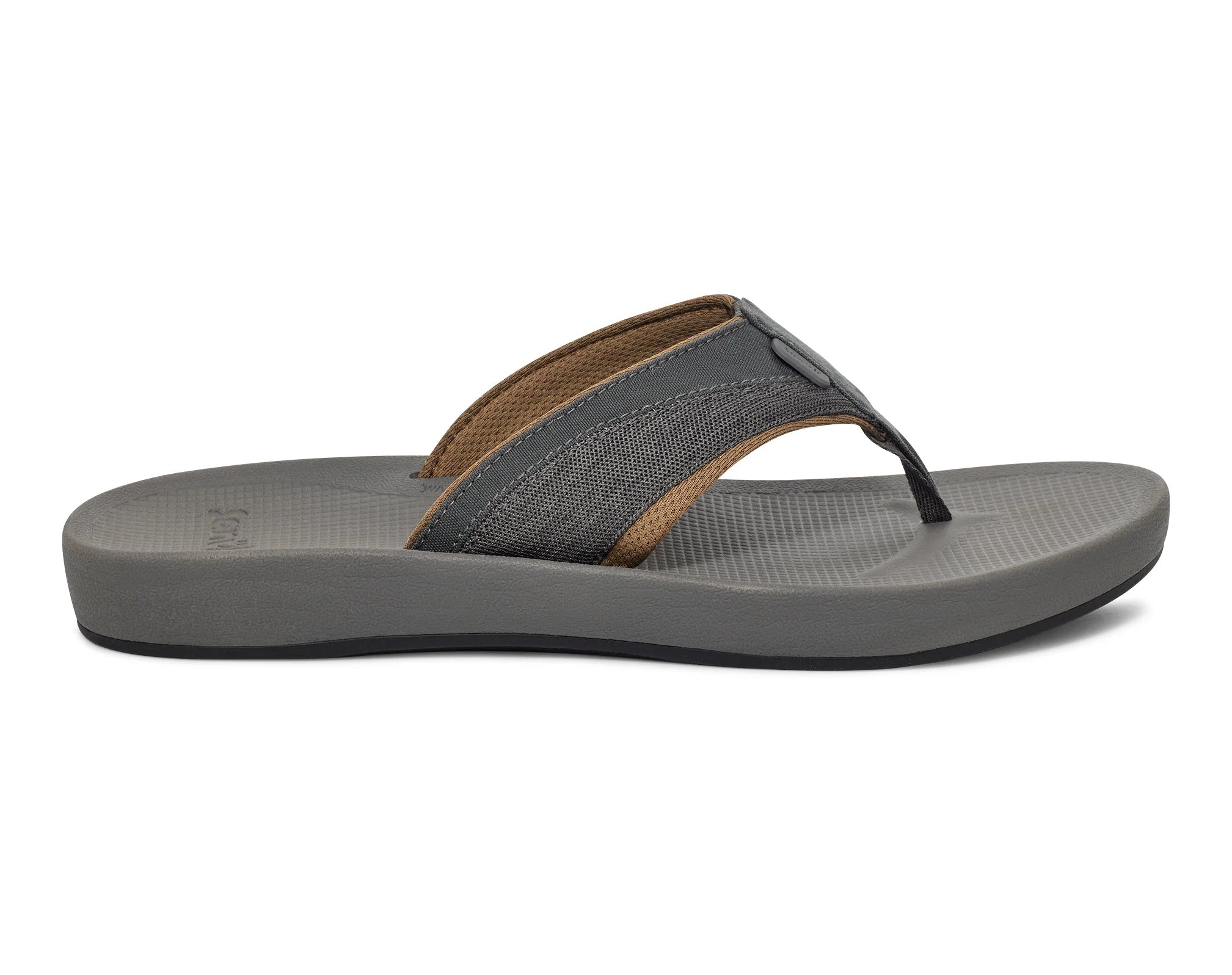 Sanuk Men's Cosmic Seas Mesh Sandals - Breathable Comfortable Slip-On Shoes for Beach, Pool & Summer Outdoor Activities - Dark Grey
