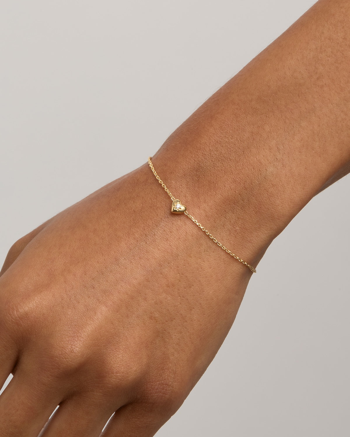 18K Gold Vermeil Blooming Hearts Bracelet for Women - Elegant Floral Heart Charm Jewelry Gift for Her - Perfect for Valentine's Day, Anniversary & Special Occasions