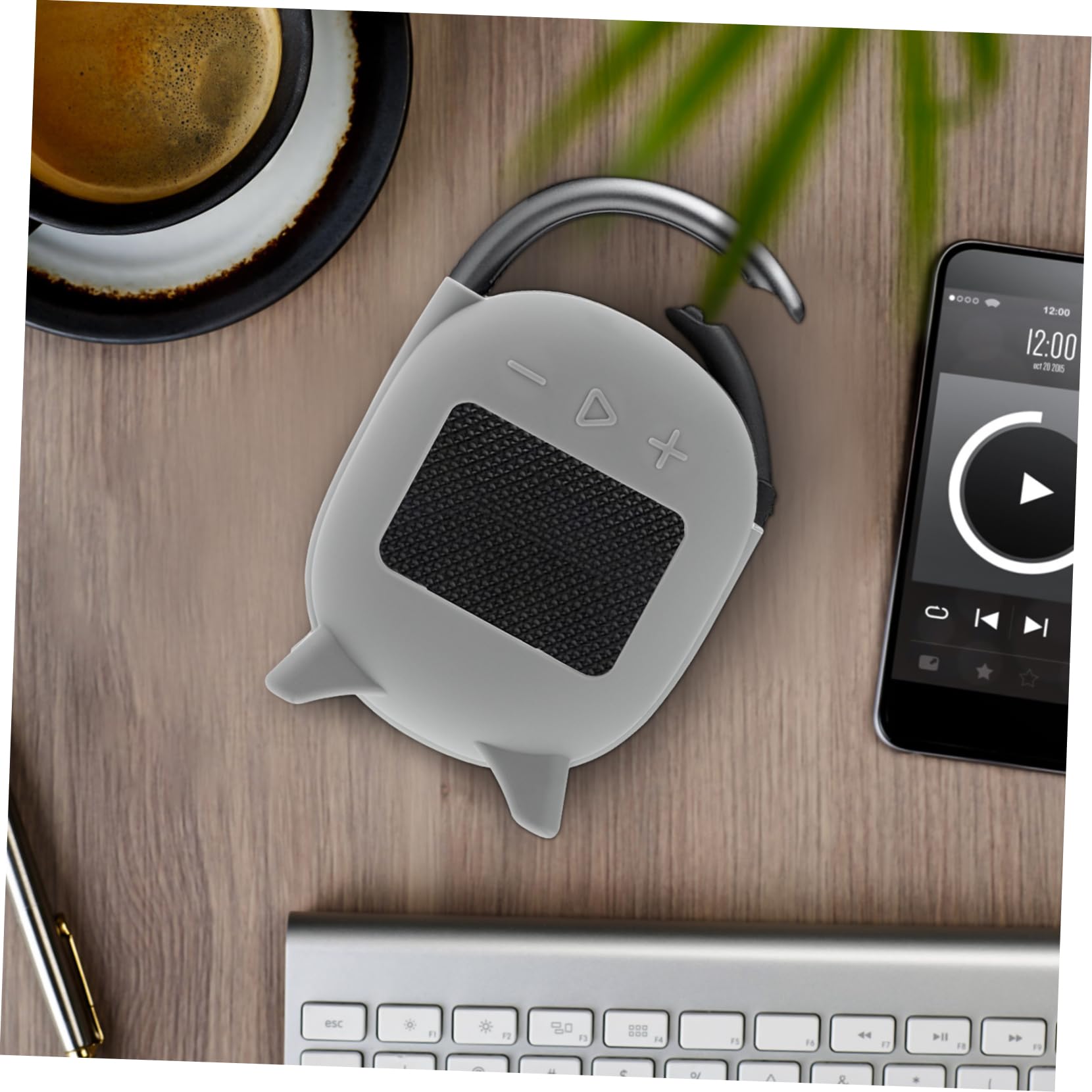 Jojofuny 3-Pack Impact Absorbing Wireless Speaker Sleeve Case for 4 Speakers - Dark Grey Scratch Protection (4 Boxes x 3) - Perfect for Travel, Gym & Outdoor Adventures