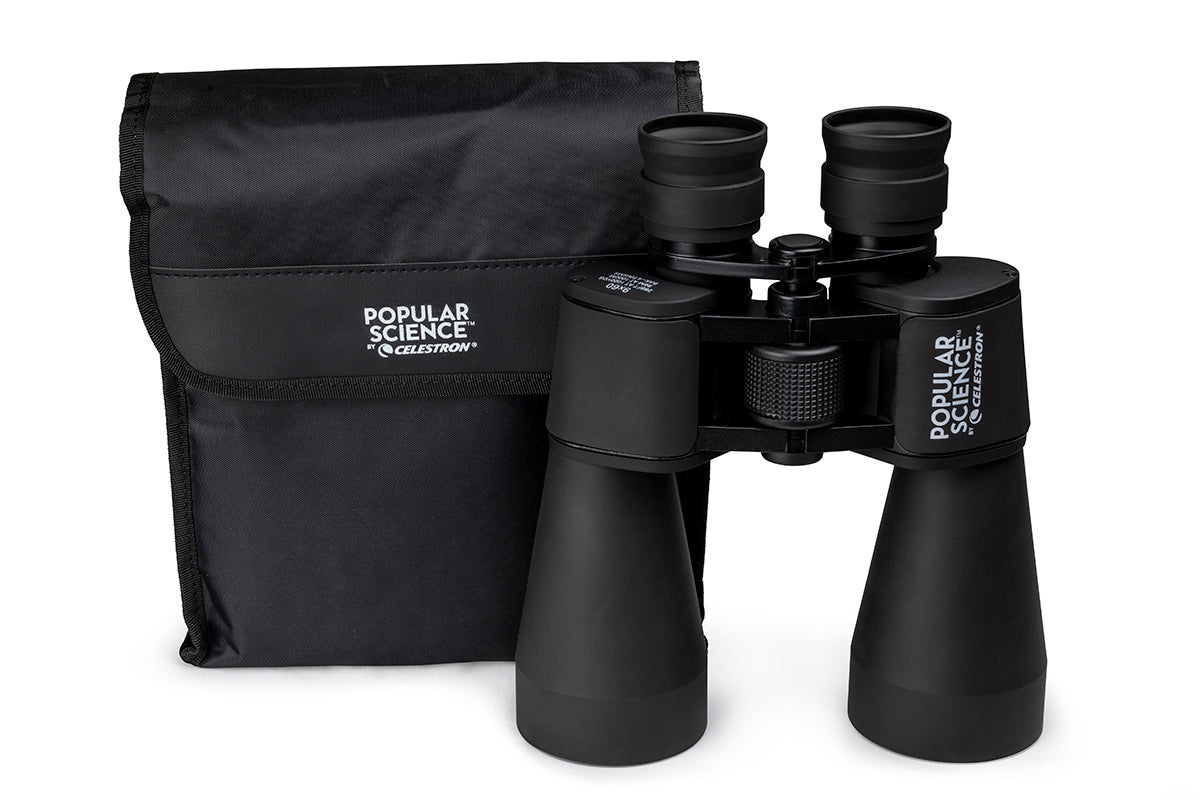 Celestron SkyMaster 9x60mm Porro Binoculars with Smartphone Adapter & Bluetooth Remote - High Power Astronomy Binoculars for Stargazing, Bird Watching, and Outdoor Adventures