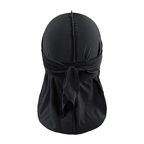 3 Pack Men's Durags Headwraps - Wave Headscarf Bandana Doo Rag for Hair Protection & Styling - Perfect for Sleep, Gym, and Everyday Wear
