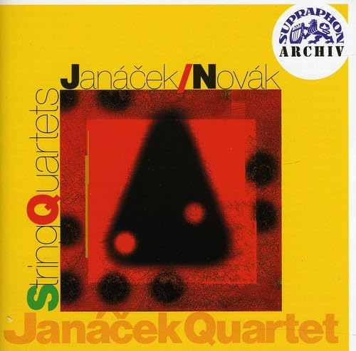 Janacek & Novak String Quartets Nos. 1 & 2 - Classical Music CD for Collectors & Music Lovers - Perfect for Home Listening & Gifts