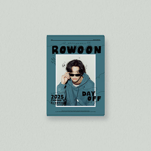 RO WOON 2025 SEASON'S GREETINGS [DAY OFF] K-Pop Photocard Set - Perfect for K-Pop Fans, Collectors & Gift Giving | Birthday, Christmas, Fan Meetings & Special Occasions
