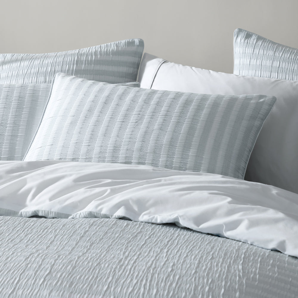 Emmet Sage Quilt Cover Set - Super King Size | Premium Cotton Bedding for Master Bedroom & Guest Room