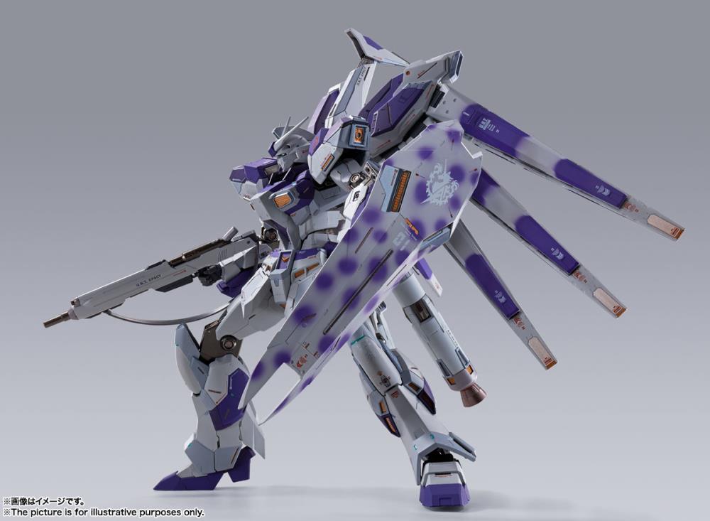 Bandai Metal Build RX-93 v2 Hi-Nu Gundam Action Figure - Premium Collectible Model for Gundam Fans & Anime Collectors | Perfect for Display, Gifts, and Anime-Themed Decor