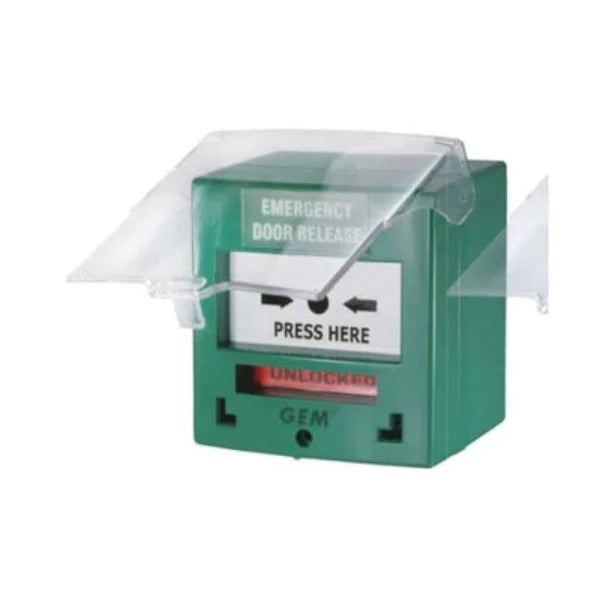Emergency Door Release Plastic Cover for CP32 Series - CQR1040 Replacement Part for Secure Access Control | Ideal for Commercial Buildings, Offices, and Emergency Exits