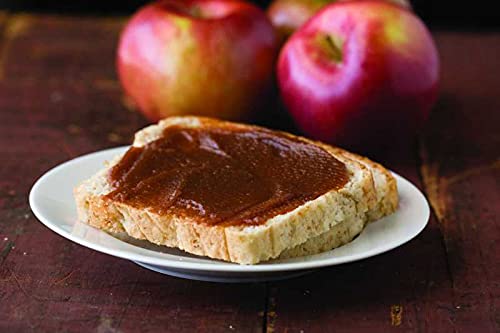 Kauffman Orchards Homemade Apple Butter Spread - No Sugar Added, 17 Oz (Pack of 12) | Gluten-Free, Vegan-Friendly Fruit Preserve for Toast, Pancakes & Baking | Perfect Breakfast Spread & Gift Idea